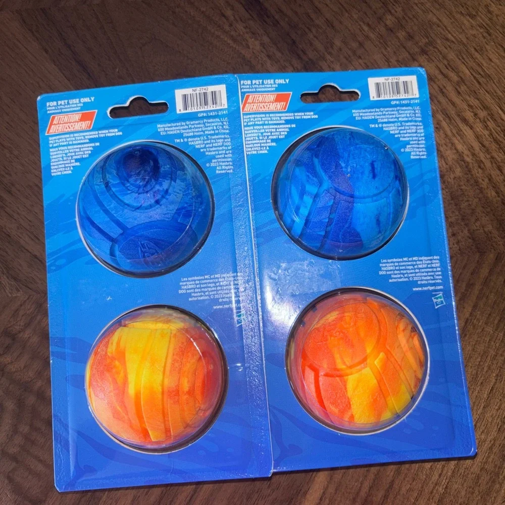 Dog Nerf Solid Tuff Ball Sets